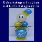 Geburtstagsballons mit Herz