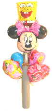 Ballons Helium Set Midi, Folienballons mit Heliumflasche und Zubehör