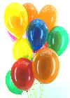 Ballontraube-aus-Latexballons-in-Kristallfarben