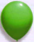 Luftballon gruen 30 cm