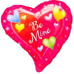 Folienballon: BE Mine