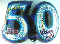 Folienballon: Big Five O 50
