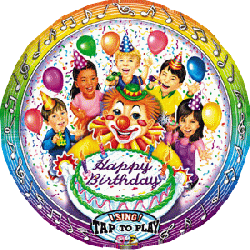 Clown & KidsGIF1