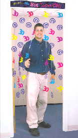 Geburtstag Doorway Curtain 30