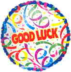 Folienballon: GOOD LUCK