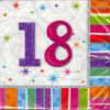 Geburtstag 18 Deko Servietten Radiant-Birthday