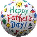 Folienballon: Happy Fathers D1