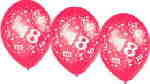 18. Geburtstag Geburtstagsballons