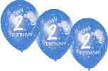 Geburtstagsballons zur Dekoration von Kindergeburtstagen