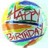 Folienballon: Happy Birthday PICASSO