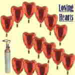 Hochzeit-Helium-Folienballons