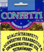 Hochzeitsdekoration Konfetti T�TE