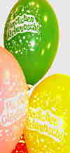 Herzlichen Gl�ckwunsch Geburtstagsballons