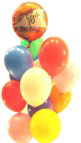 Luftballons zum Geburtstag