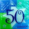 Servietten Geburtstag 50