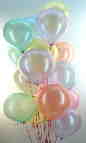 Luftballons Perlmutt