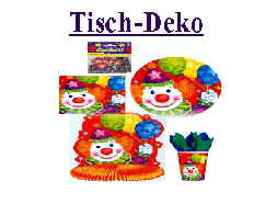 Geburtstag Tischdekoration