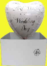 Folienballons: Wedding Hochzeit
