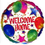 Folienballon: Welcome Home