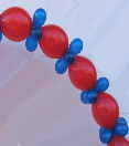 Luftballons Girlande