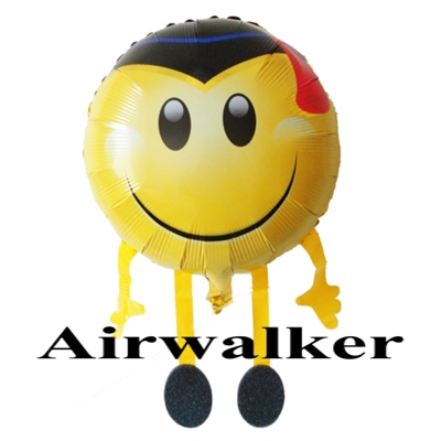 Airwalker Luftballon Smiley
