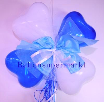 Herzluftballons Dekoration