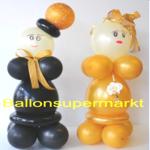 Hochzeitspaar-Luftballons-Hochzeitsdekoration