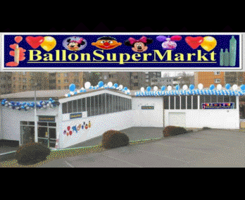 Der riesengroße Party-Deko-Shop für Kindergeburtstage, Ballonsupermarkt. Partyartikel zum Kindergeburtstag auf 1000qm Verkaufshallen