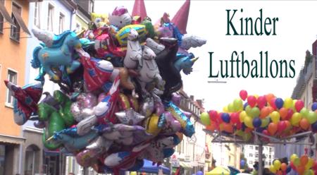 Kinder Luftballons, Kinderluftballons