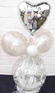 Geschenkballon zur Hochzeit-Geschenkballon-Hochzeitsgeschenk-im-Ballon-Verpackungsballon-Geschenke-im-Luftballon