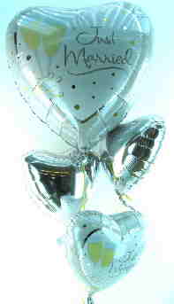 Hochzeitsbouquet-Luftballons-Hochzeit-Hochzeits-Bouquet-Folienballons-Just-Married-Hochzeitsdekoration