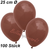 luftballons-25-cm-braun-100-stueck