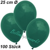 luftballons-25-cm-dunkelgruen-100-stueck
