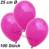 luftballons-25-cm-fuchsia-100-stueck