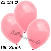 luftballons-25-cm-neon-pink-100-stueck