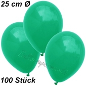 luftballons-25-cm-smaragdgruen-100-stueck