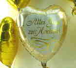 Alles Gute Zur Hochzeit Luftballons aus Folie in 45 cm