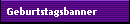 Geburtstagsbanner