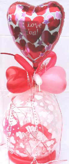 Geschenkballon-Liebe