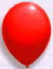 Luftballons rot 25 cm