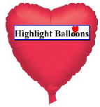Werbeballon, bedruckter Ballon aus Folie zu Werbeaktionen