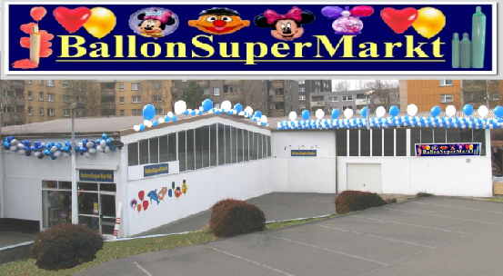 Ballonsupermarkt Hagen, Ballonshop auf 1000 Quadratmetern