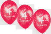 Latexballons Happy Birthday