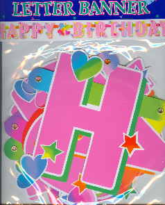 Geburtstag Hearts Banner Happy Birthday