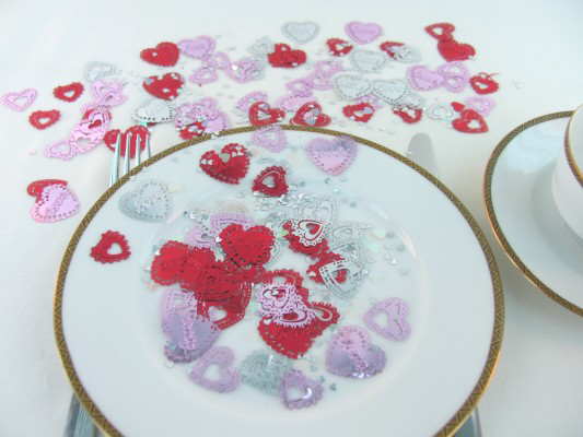 Konfetti “Lacy Hearts”