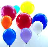Luftballons zur Ballondekoration
