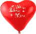 Luftballons I Love You