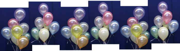 Latexballons Perlmutt 25 cm Dekoration Hochzeit