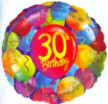 Geburtstag 30 Painted Balloons Birthday 18
