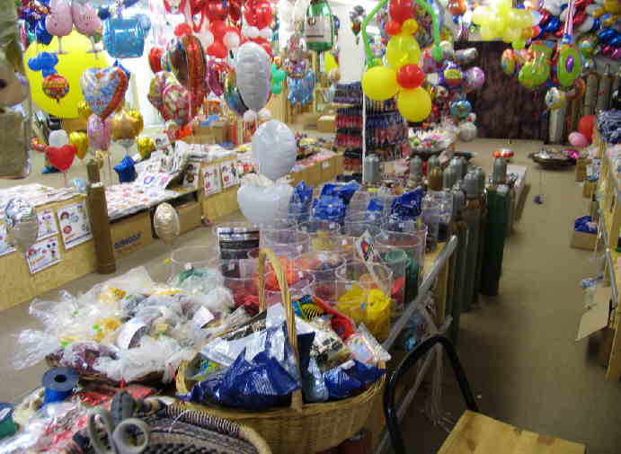 Ballonsupermarkt, der Ballonshop auf 1000 Quadratmetern